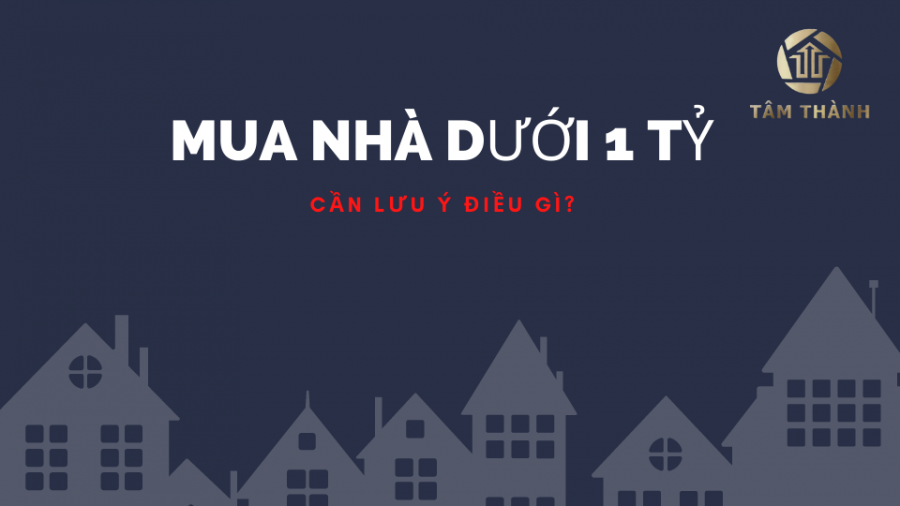 mua nhà dưới 1 tỷ