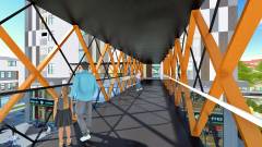 Phối cảnh cầu nối giữa 2 tòa (1)