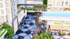 Phối cảnh cầu nối giữa 2 tòa (2)